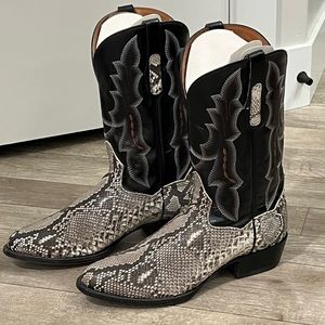 Dan Post Genuine Python Boots